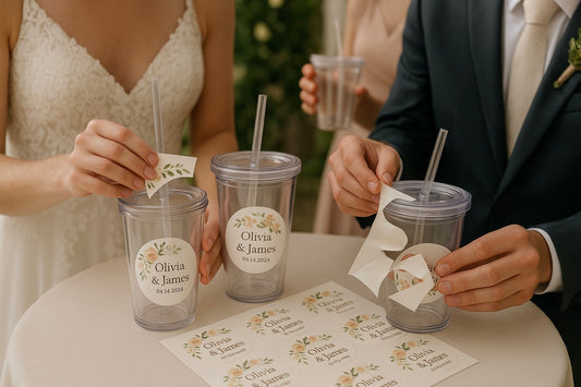 Personaliza: Vasos y Stickers