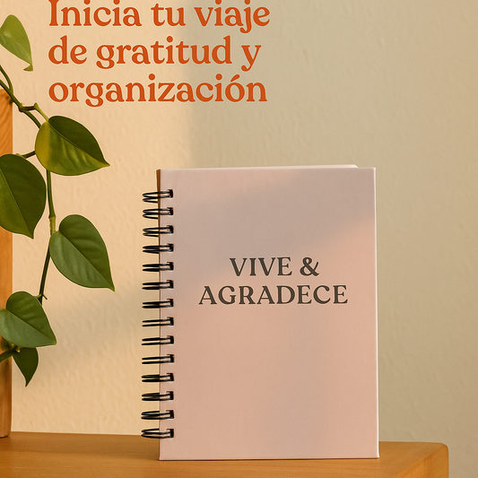 Agenda Personalizada, TODO EN 1 Vive & Agradece