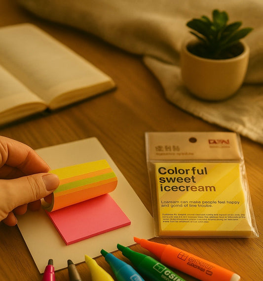 Post-its Cuadrados Tonos Brillantes