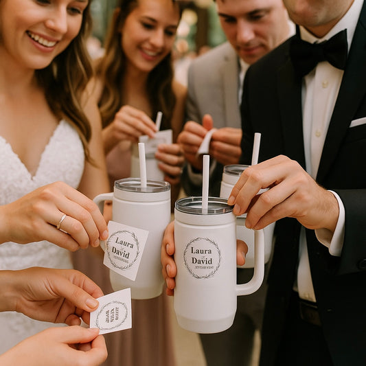 Personaliza: Vasos y Stickers
