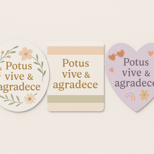 Stickers Personalizados Waterproof